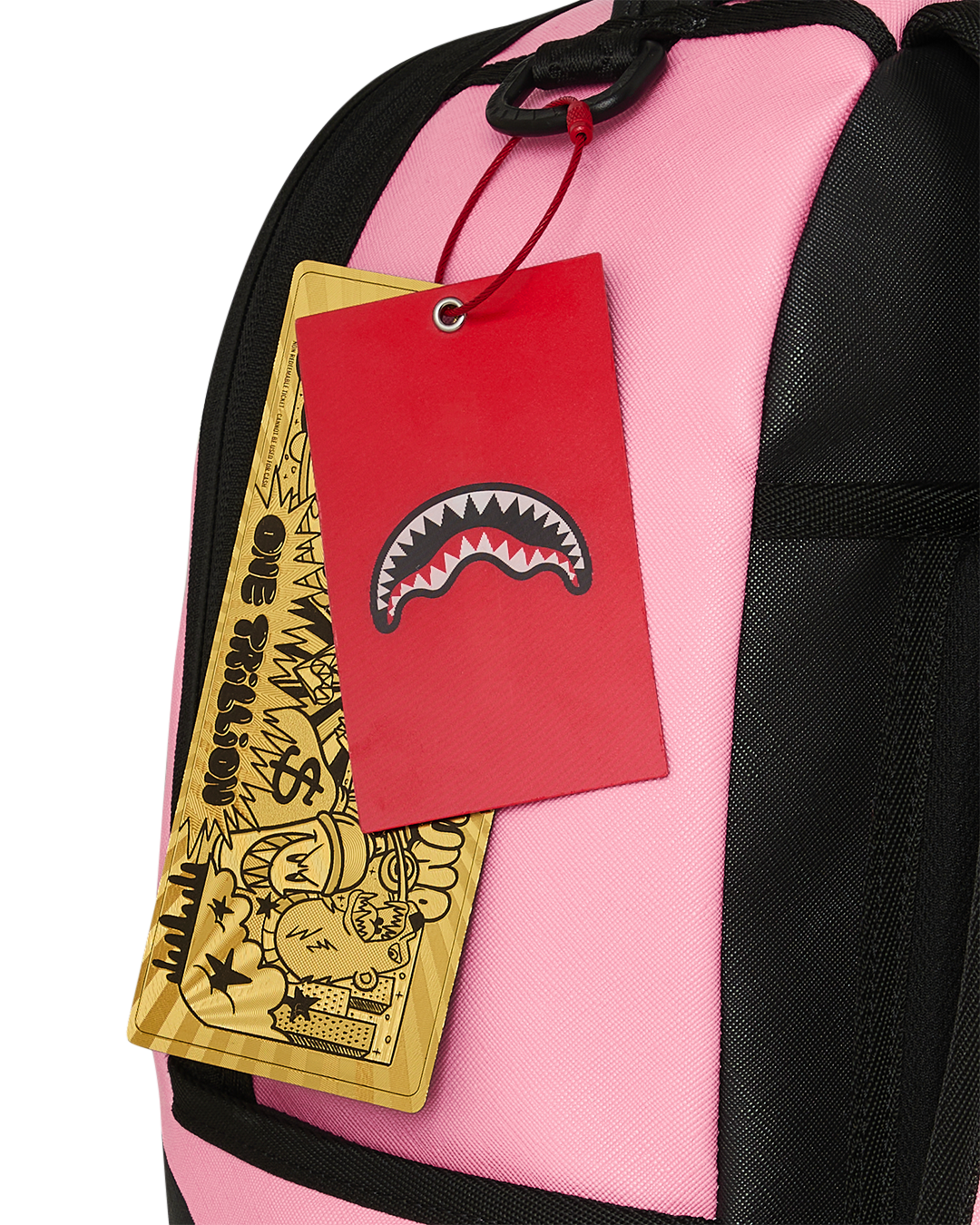 Limited Edition SHARK CENTRAL BUBBLE SHARK PINK BACKPACK