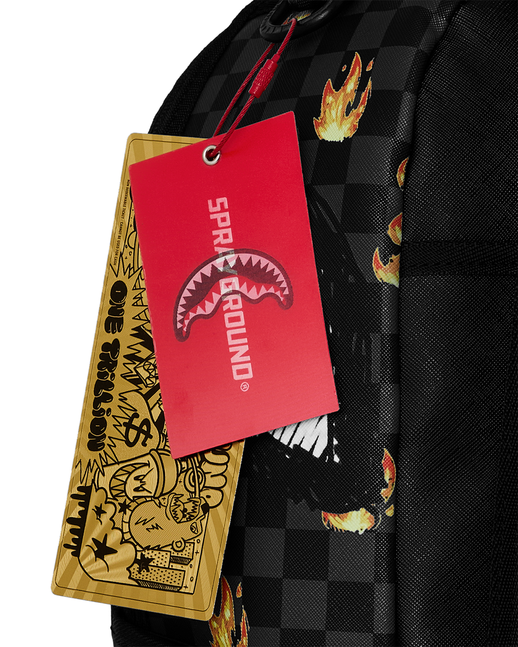 Limited Edition SUPER HOT FIRE SHARKS IN PARIS BACKPACK