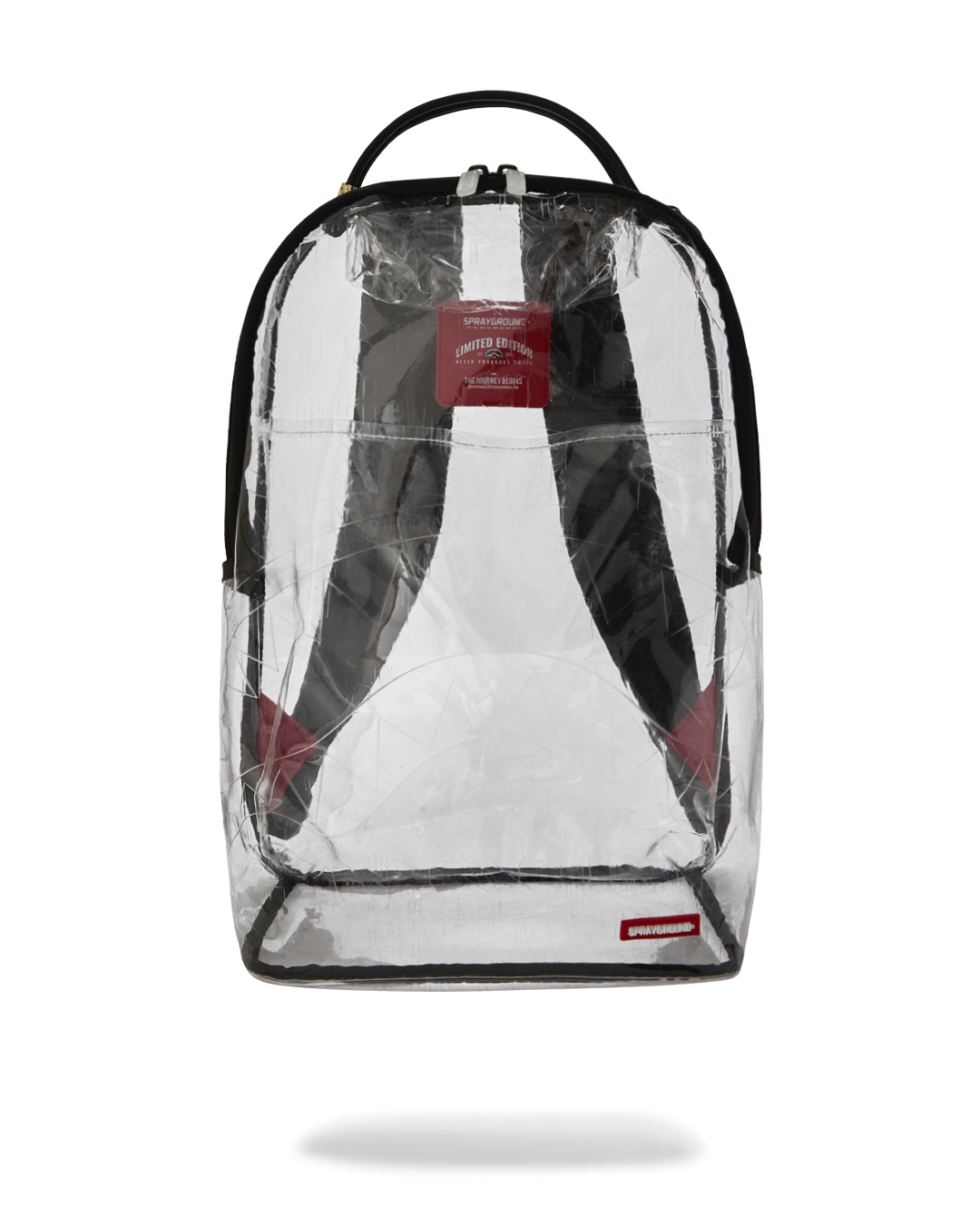 Limited Edition FULLY CLEAR EMBOSSED BOSS BACKPACK