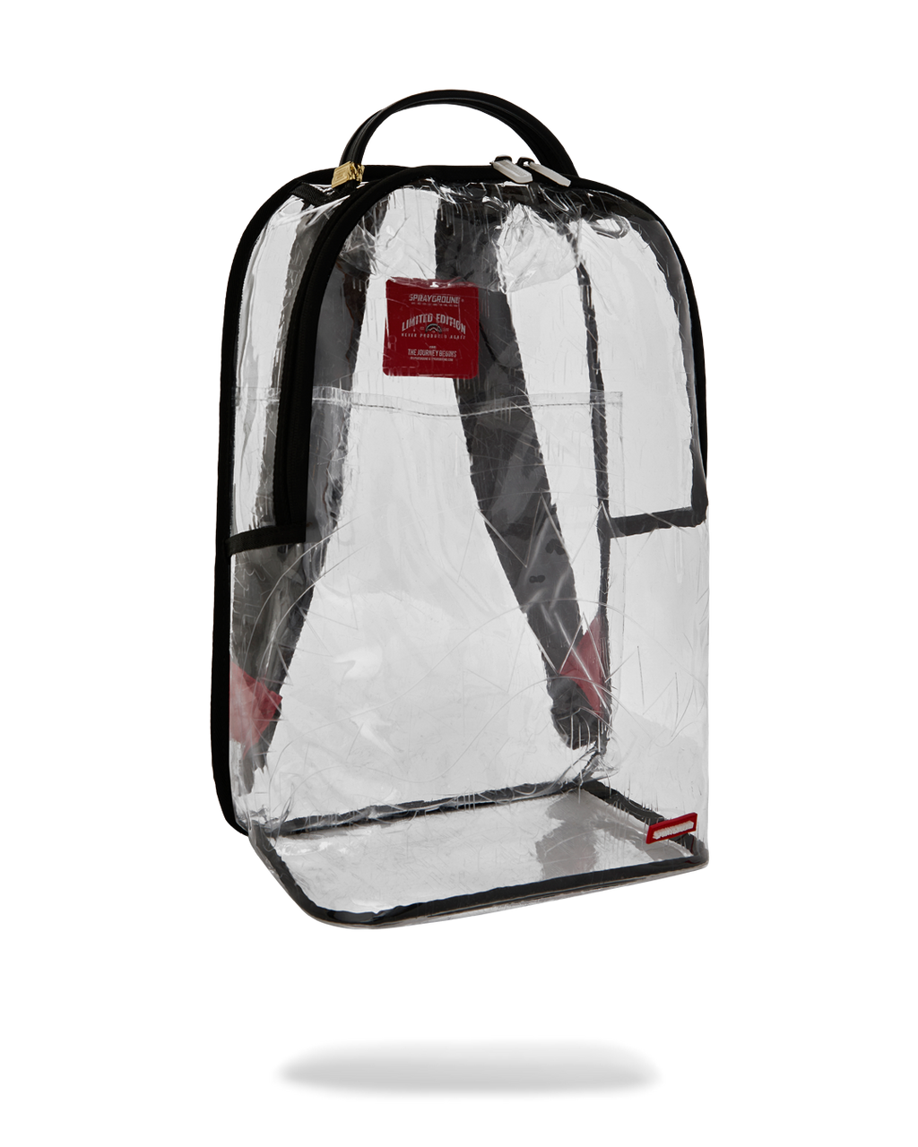 Limited Edition FULLY CLEAR EMBOSSED BOSS BACKPACK