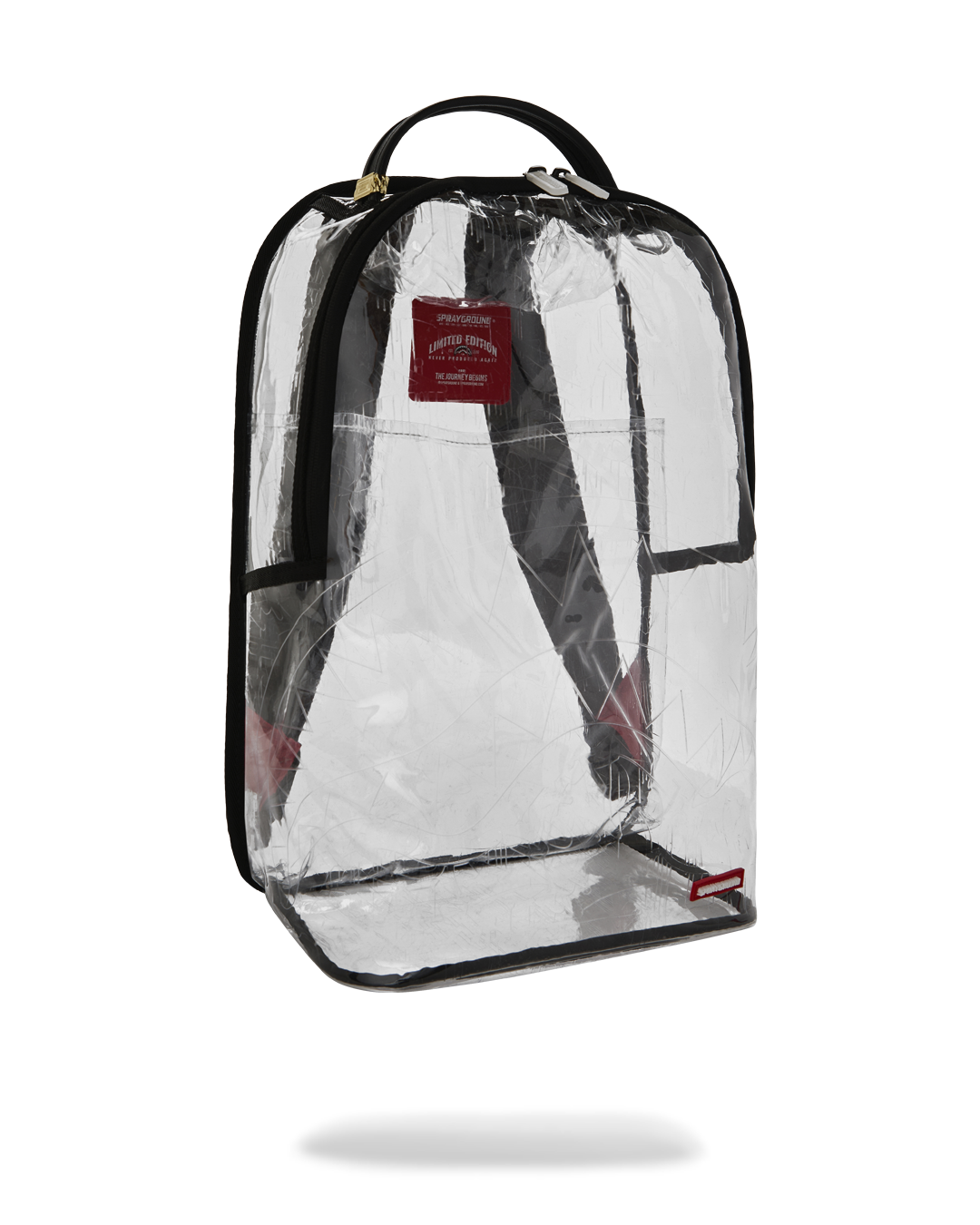 Limited Edition FULLY CLEAR EMBOSSED BOSS BACKPACK