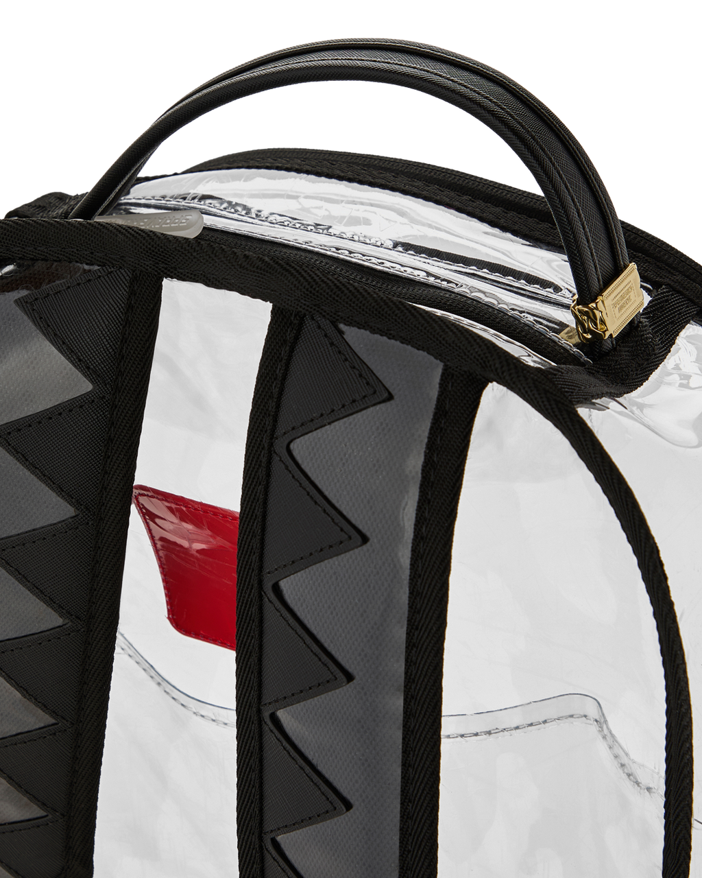 Limited Edition FULLY CLEAR EMBOSSED BOSS BACKPACK