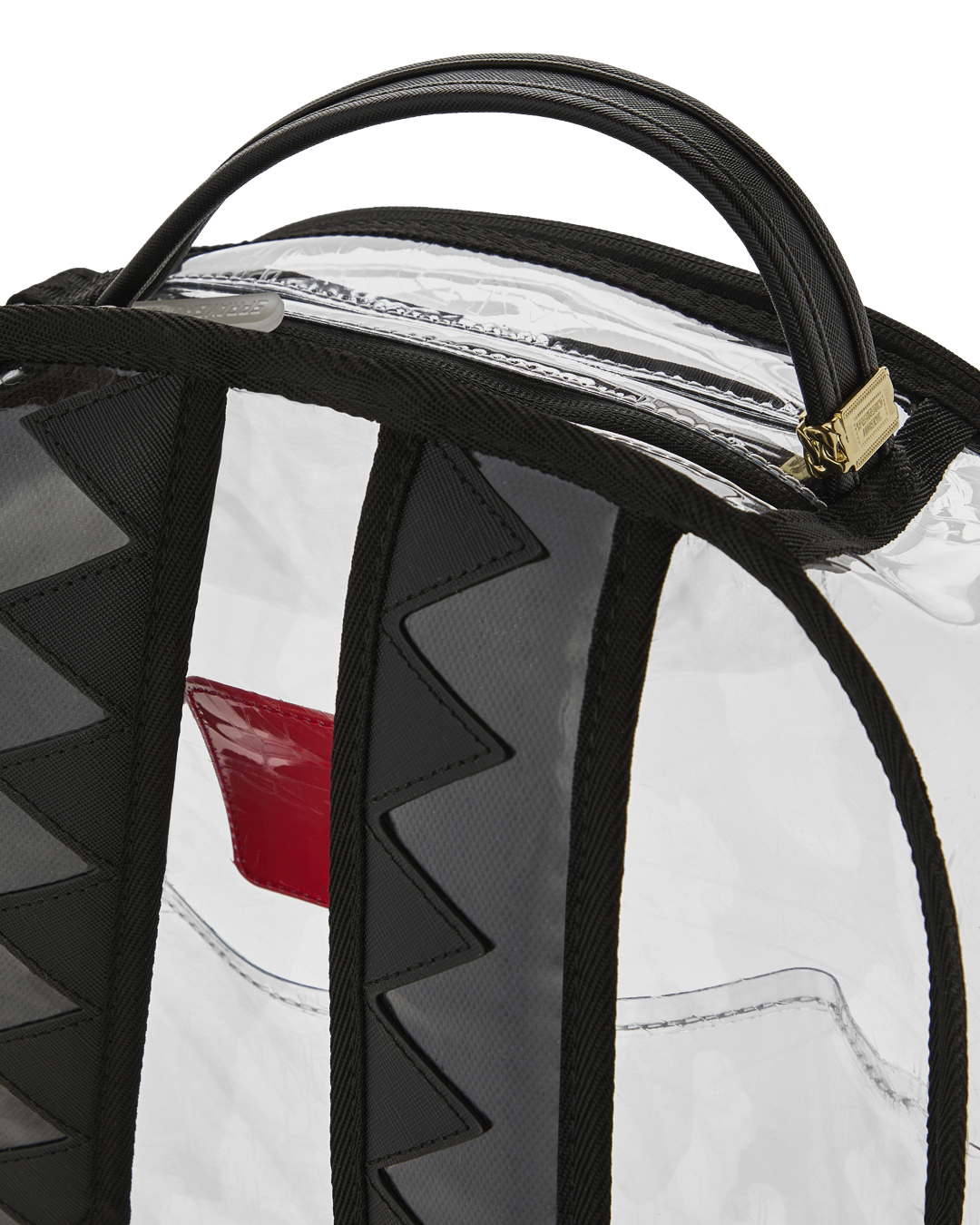 Limited Edition FULLY CLEAR EMBOSSED BOSS BACKPACK