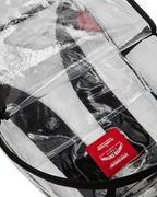 Limited Edition FULLY CLEAR EMBOSSED BOSS BACKPACK