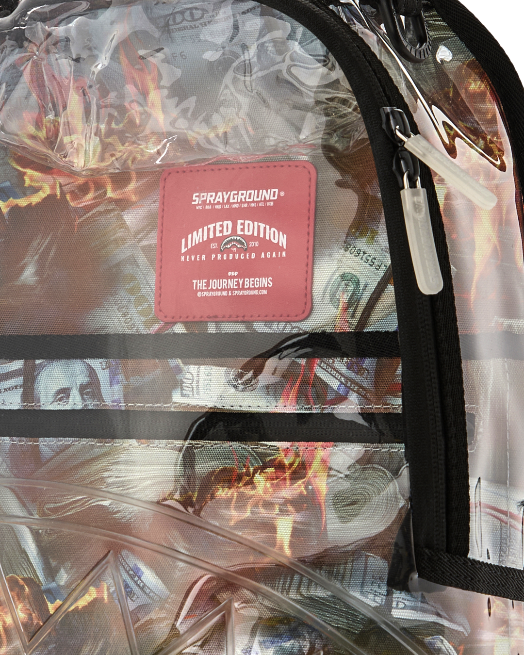 Limited Edition STAY UP - CLEAR BACKPACK