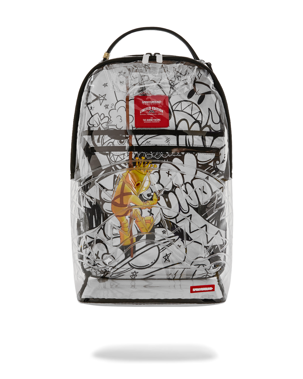 Limited Edition CLEAR DLX BACKPACK - ASTROMANE SKY WRITER