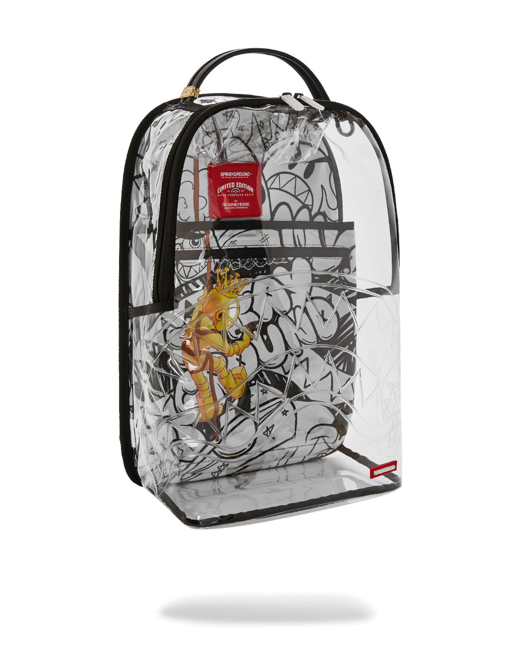 Limited Edition CLEAR DLX BACKPACK - ASTROMANE SKY WRITER