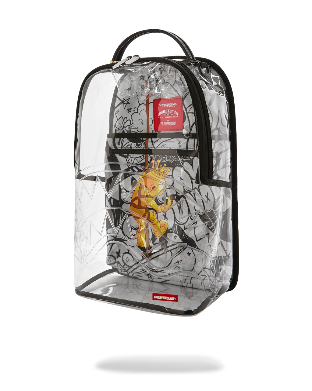 Limited Edition CLEAR DLX BACKPACK - ASTROMANE SKY WRITER