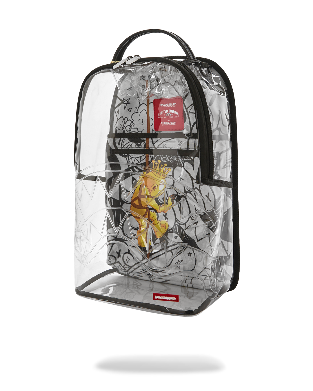 Limited Edition CLEAR DLX BACKPACK - ASTROMANE SKY WRITER