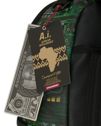 Limited Edition A.I. AFRICAN INTELLIGENCE REWIRED & INSPIRED BACKPACK - SANDFLOWER COLLAB