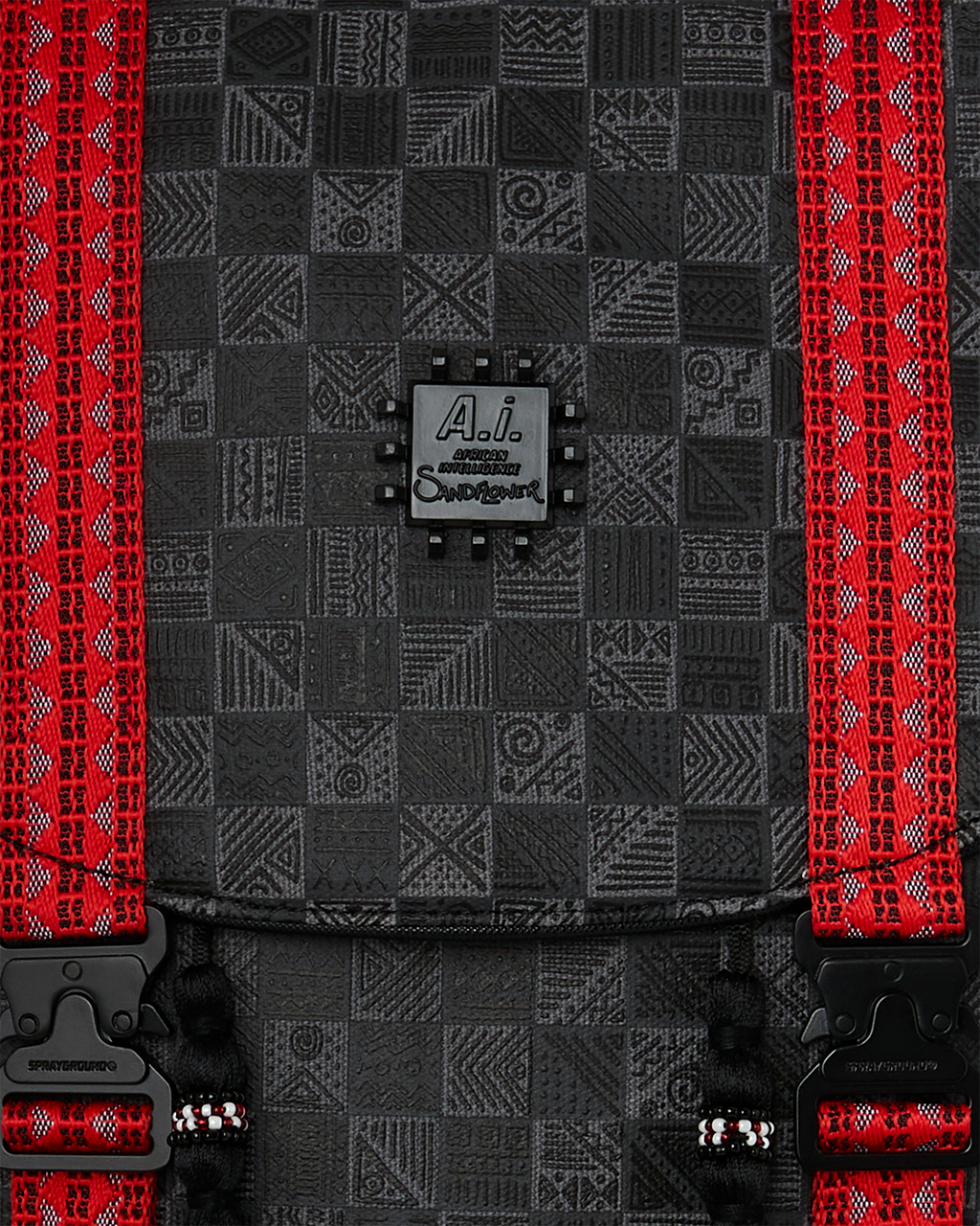 Limited Edition A.I. AFRICAN INTELLIGENCE MIDNIGHT MAGIC BACKPACK - SANDFLOWER COLLAB