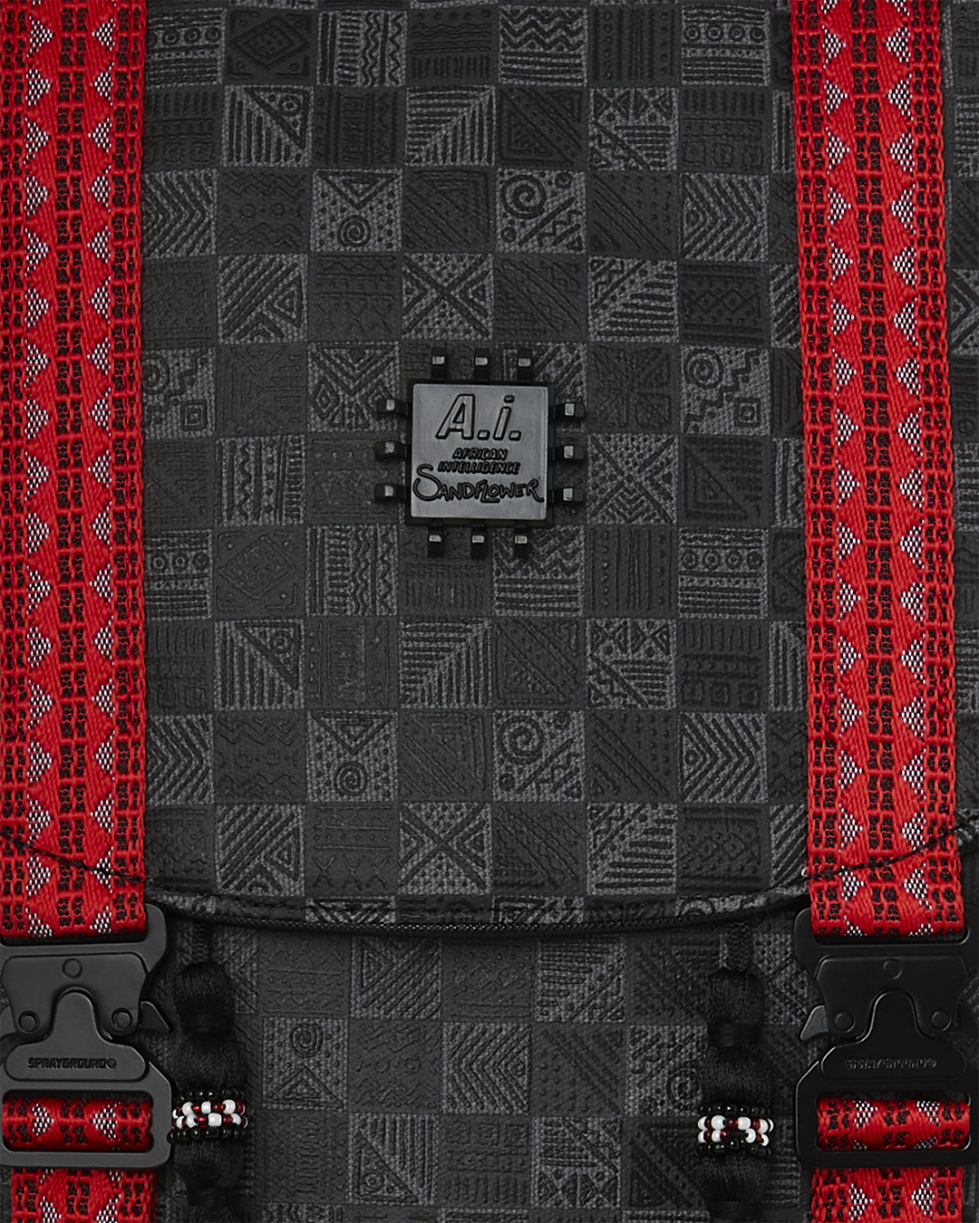 Limited Edition A.I. AFRICAN INTELLIGENCE MIDNIGHT MAGIC BACKPACK - SANDFLOWER COLLAB
