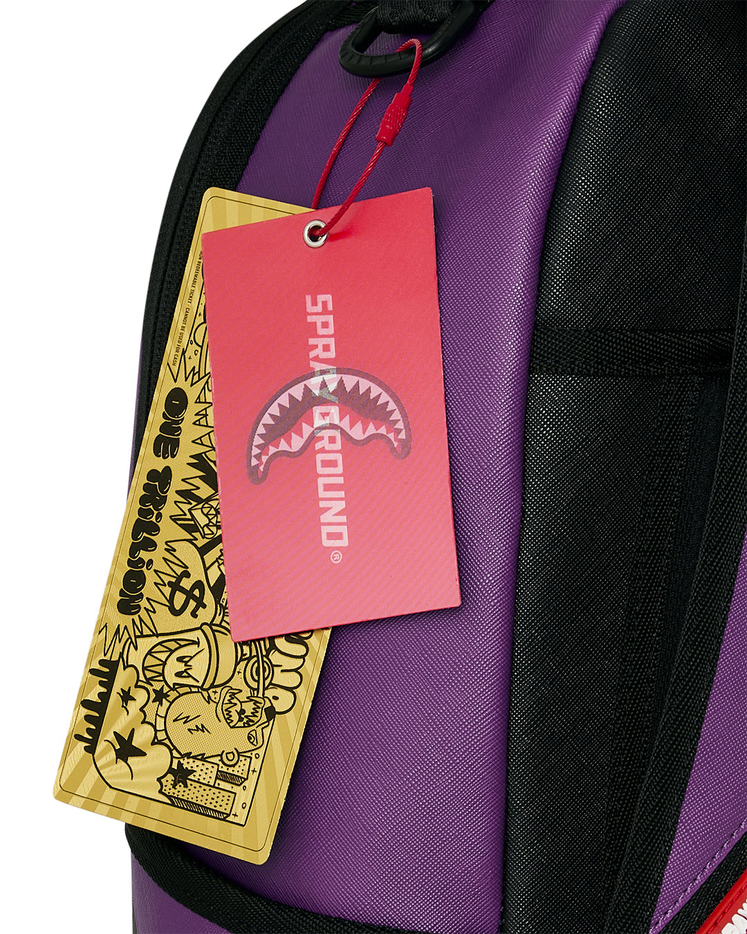 Limited Edition SHARK CENTRAL BUBBLE SHARK PRPLE BACKPACK