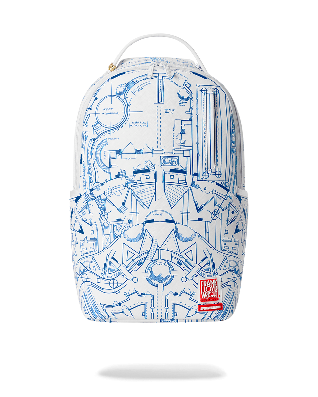 Limited Edition FRANK LLOYD WRIGHT COLLAB ARCHITECTURAL DRAWING BACKPACK