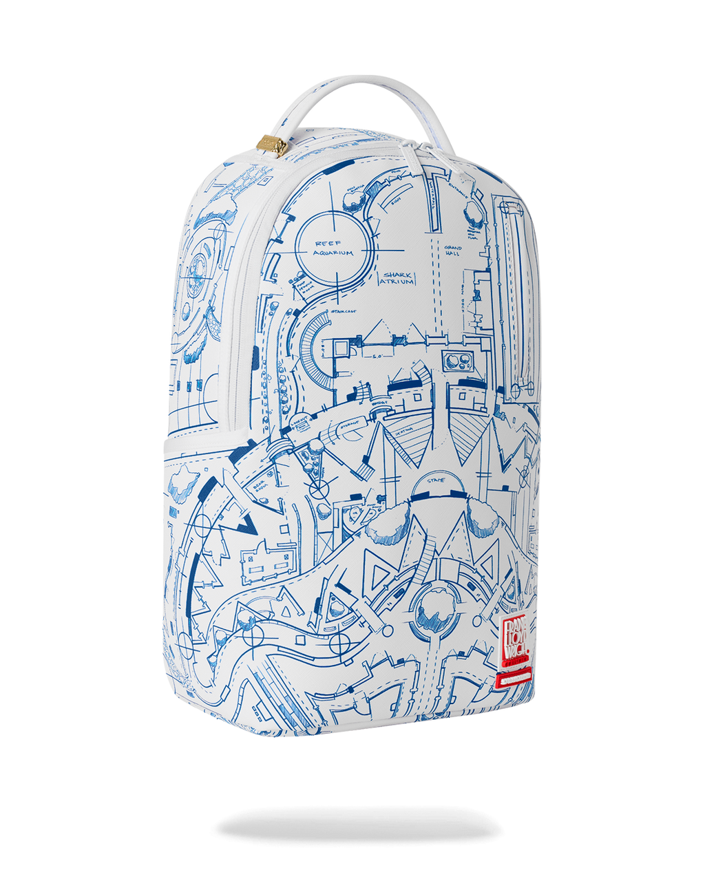 Limited Edition FRANK LLOYD WRIGHT COLLAB ARCHITECTURAL DRAWING BACKPACK
