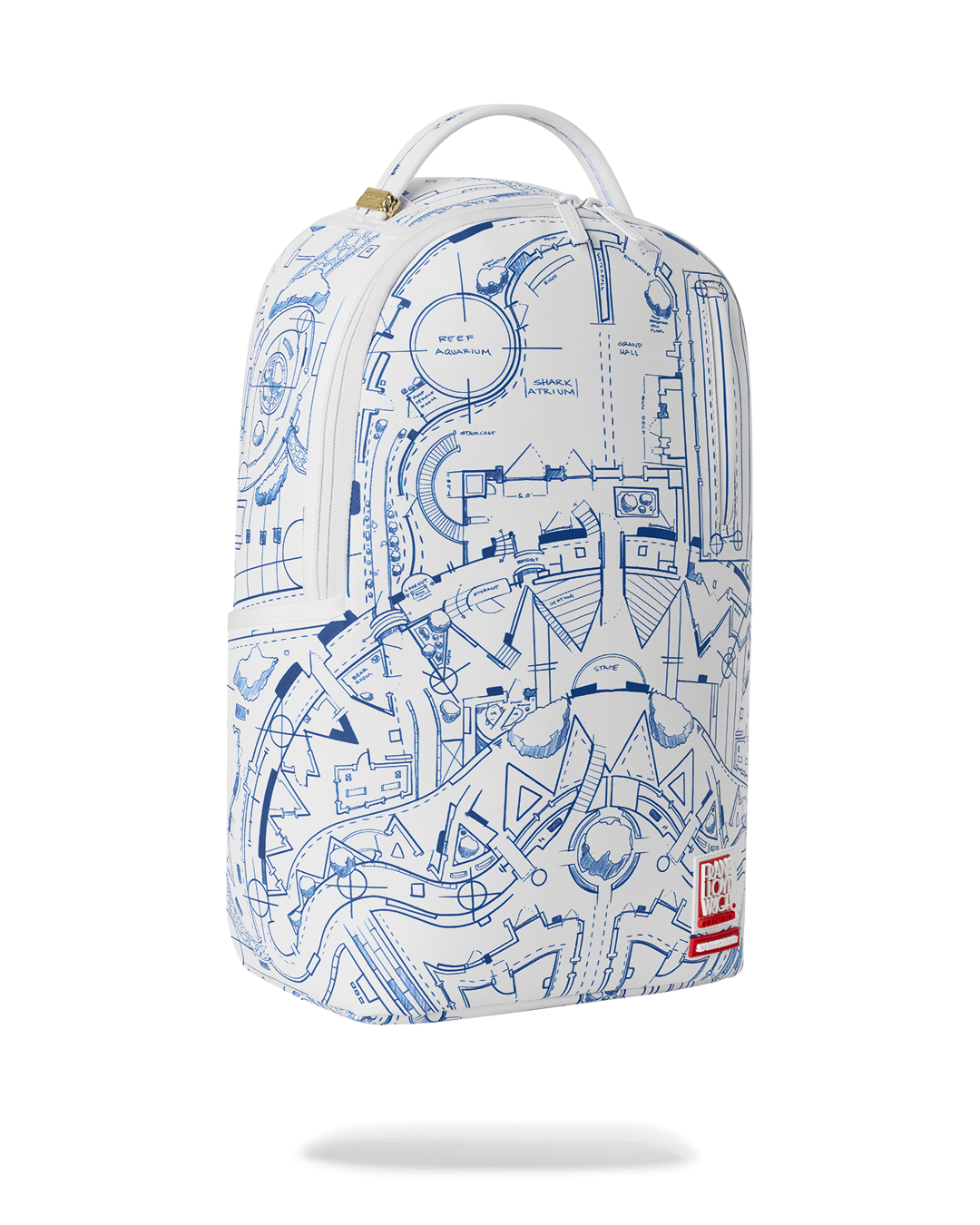 Limited Edition FRANK LLOYD WRIGHT COLLAB ARCHITECTURAL DRAWING BACKPACK
