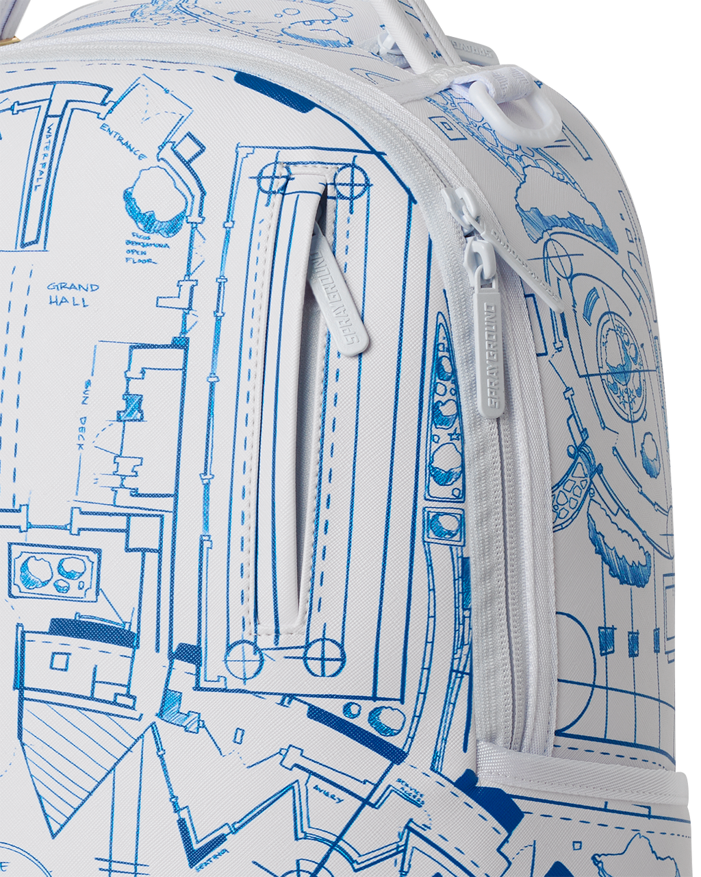 Limited Edition FRANK LLOYD WRIGHT COLLAB ARCHITECTURAL DRAWING BACKPACK