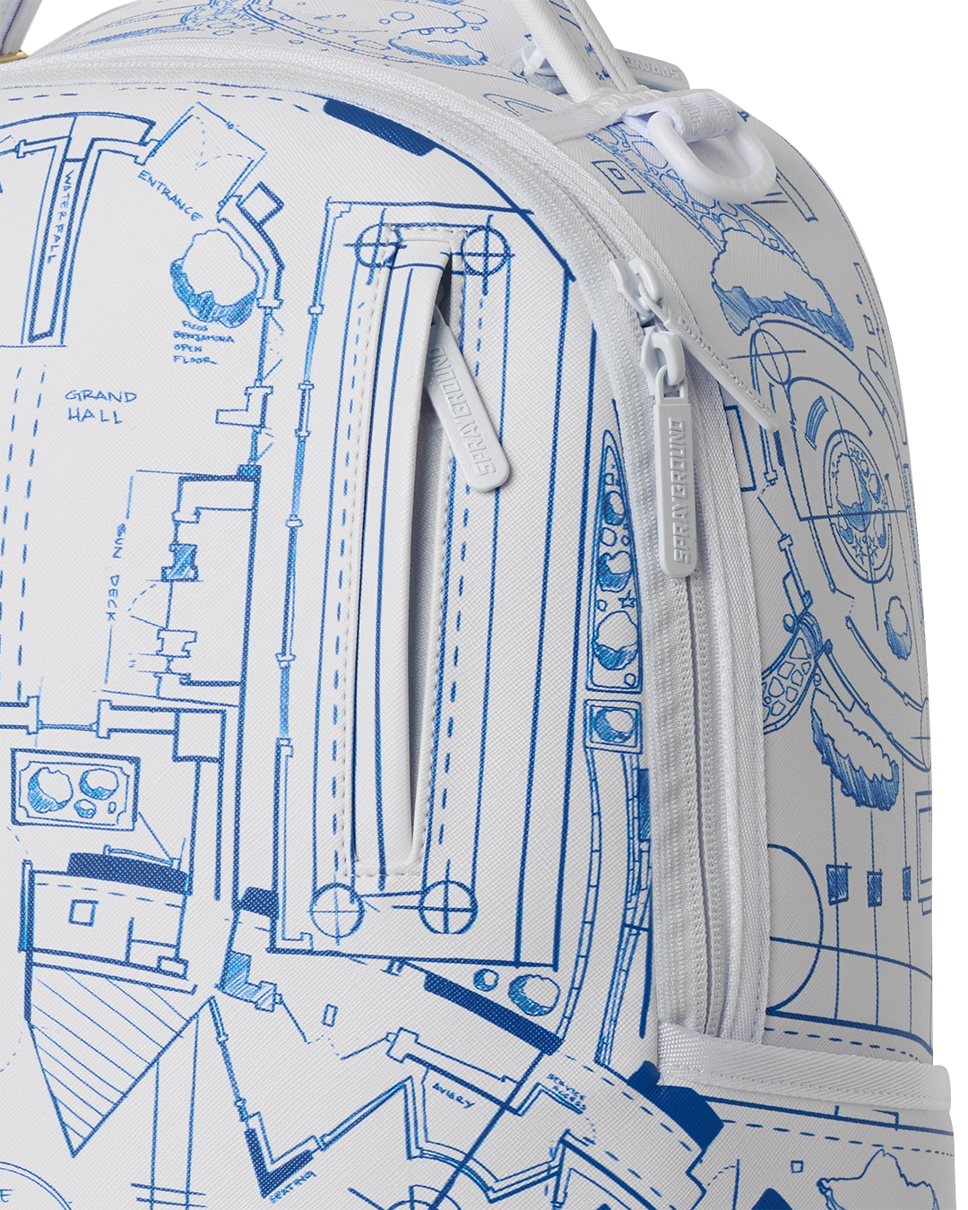 Limited Edition FRANK LLOYD WRIGHT COLLAB ARCHITECTURAL DRAWING BACKPACK