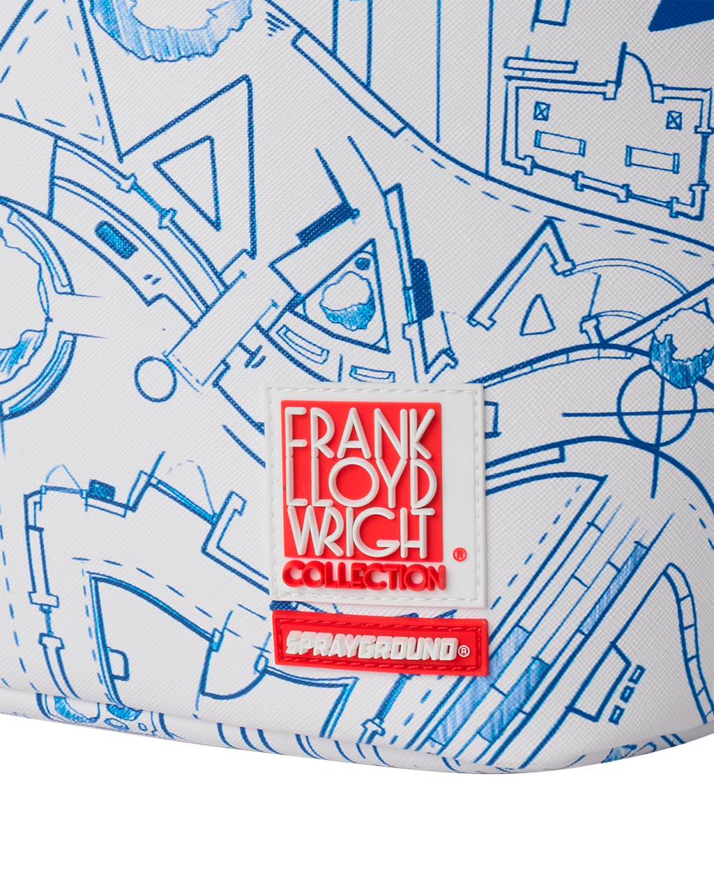 Limited Edition FRANK LLOYD WRIGHT COLLAB ARCHITECTURAL DRAWING BACKPACK