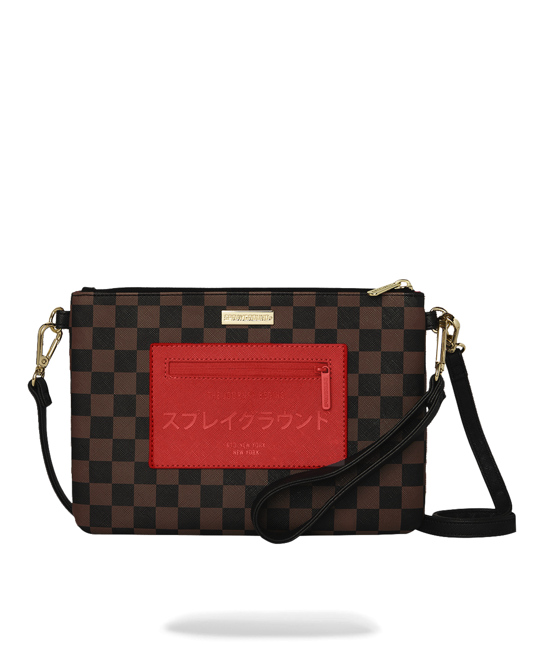 Limited Edition KATANA CHECK BOSS CROSSOVER CLUTCH