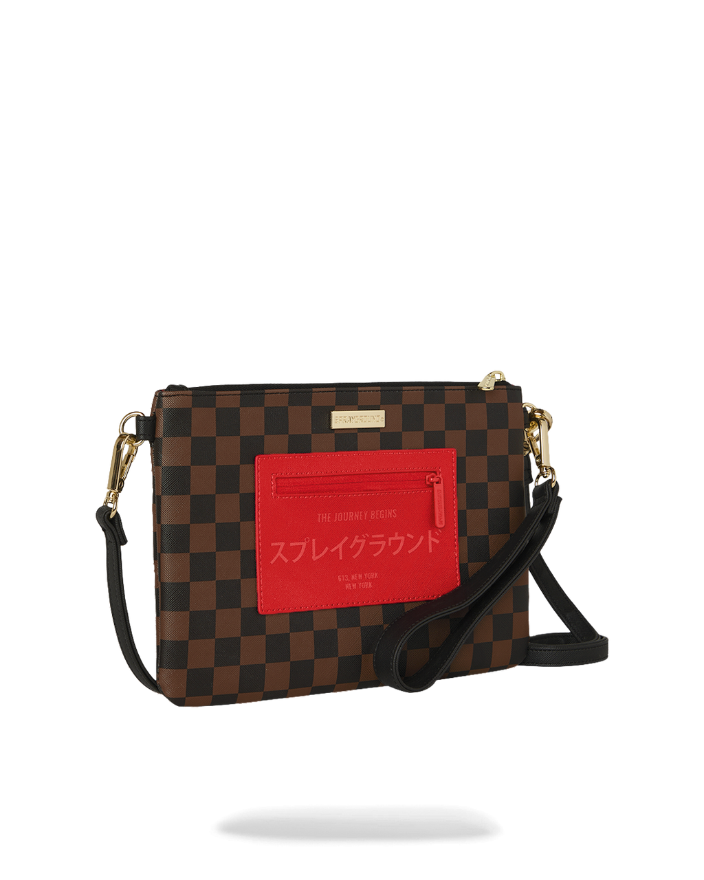 Limited Edition KATANA CHECK BOSS CROSSOVER CLUTCH