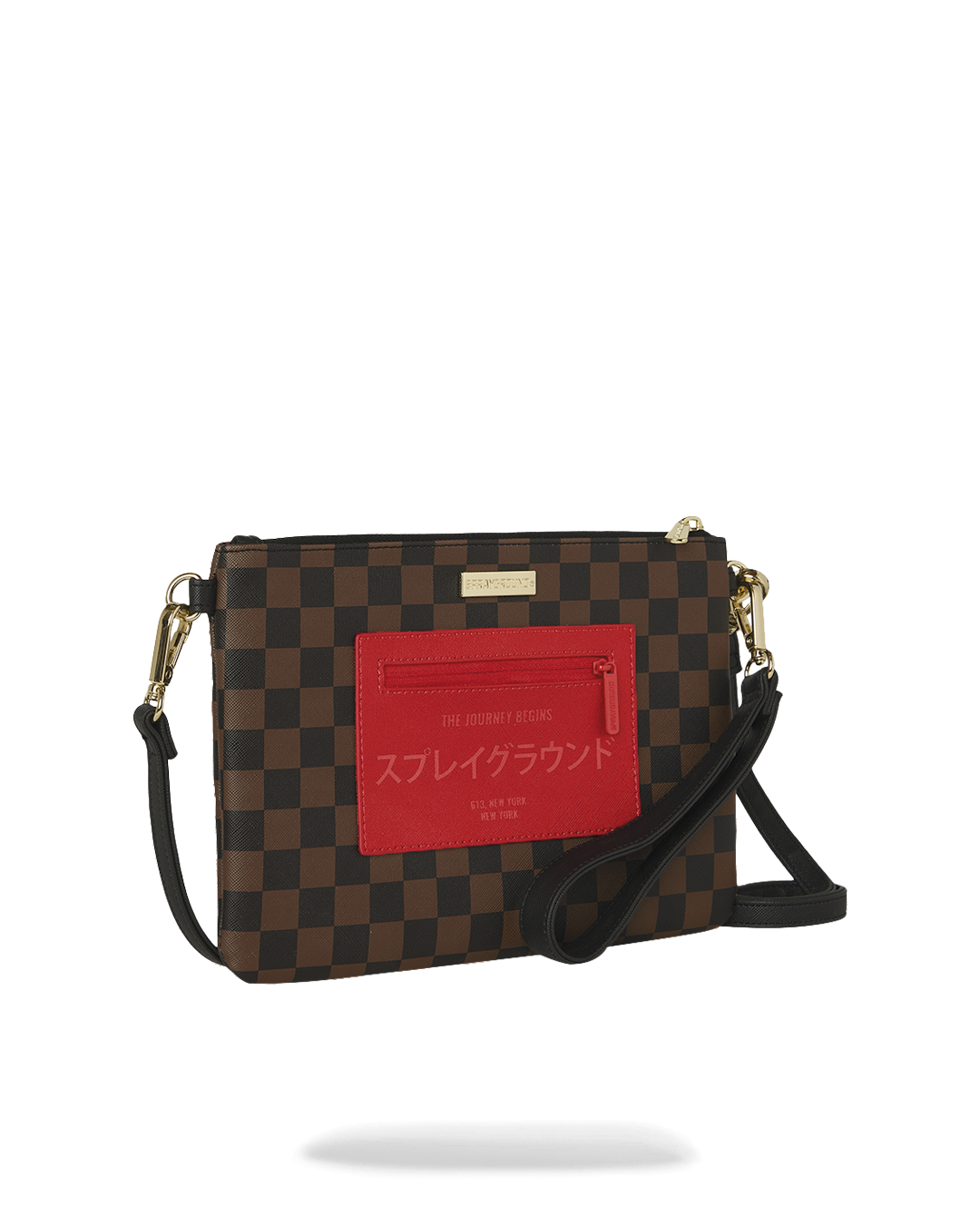 Limited Edition KATANA CHECK BOSS CROSSOVER CLUTCH
