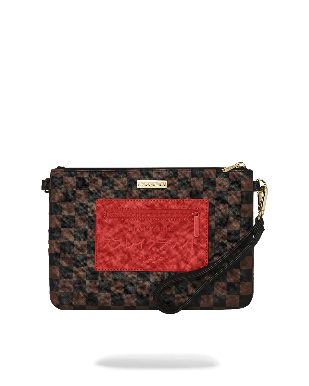 Limited Edition KATANA CHECK BOSS CROSSOVER CLUTCH