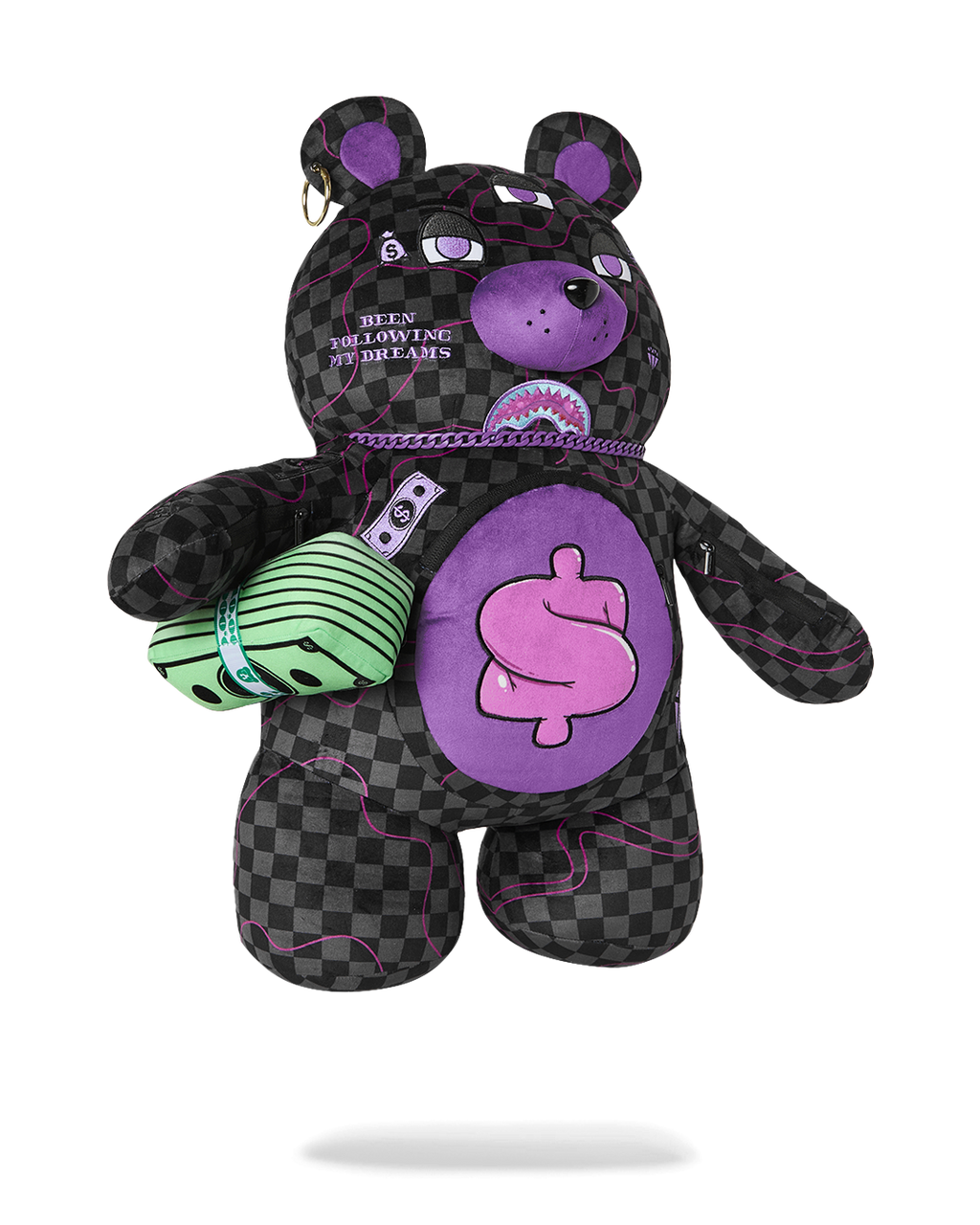Limited Edition PURPLE SLIME SHARK MONEYBEAR BACKPACK