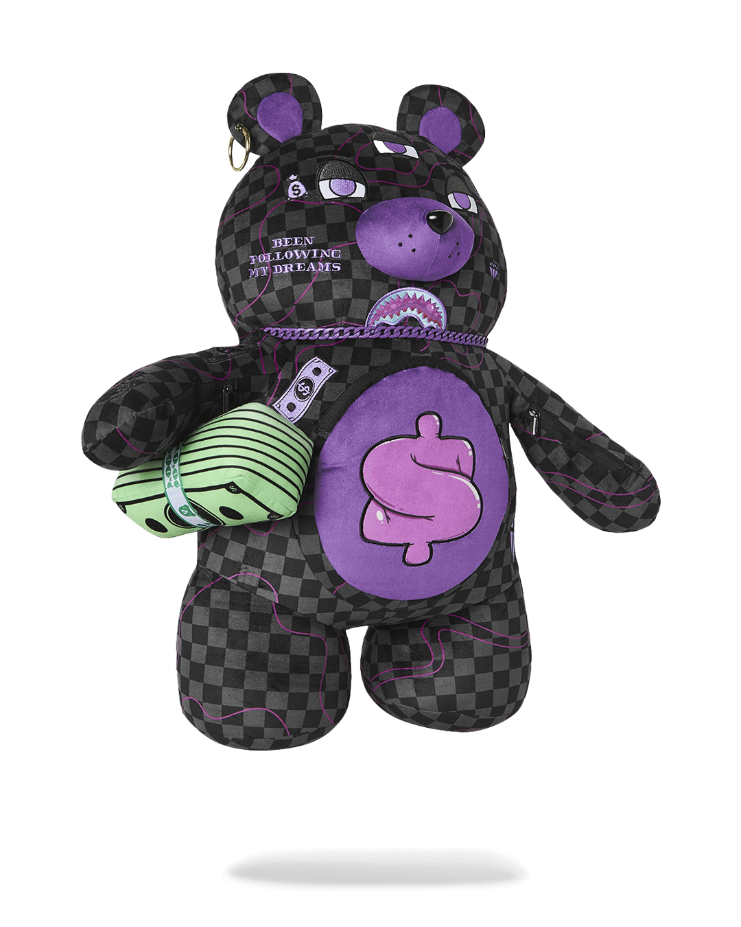 Limited Edition PURPLE SLIME SHARK MONEYBEAR BACKPACK
