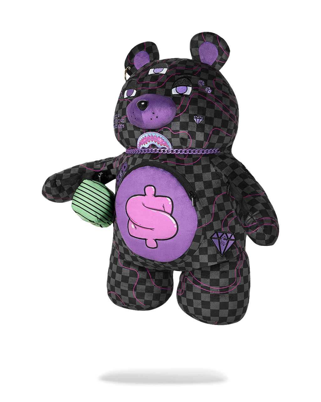 Limited Edition PURPLE SLIME SHARK MONEYBEAR BACKPACK