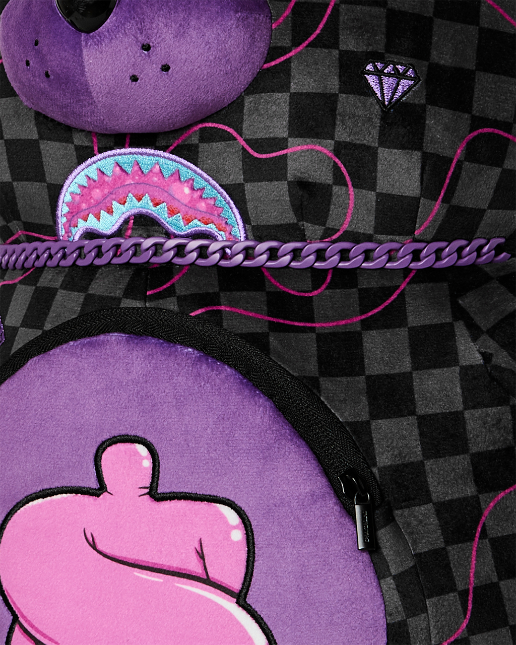 Limited Edition PURPLE SLIME SHARK MONEYBEAR BACKPACK