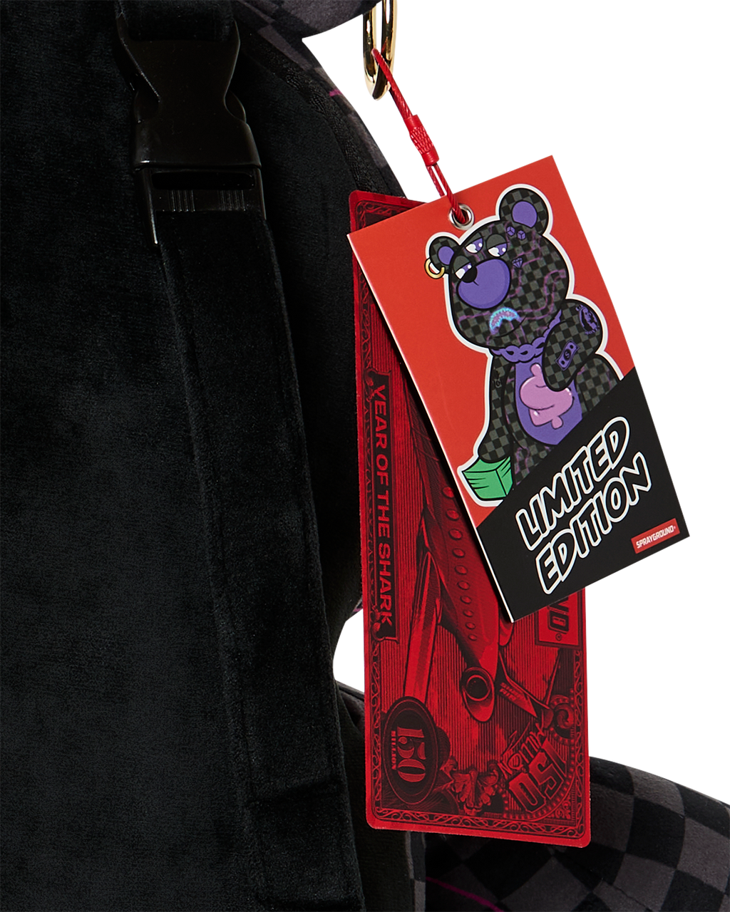 Limited Edition PURPLE SLIME SHARK MONEYBEAR BACKPACK