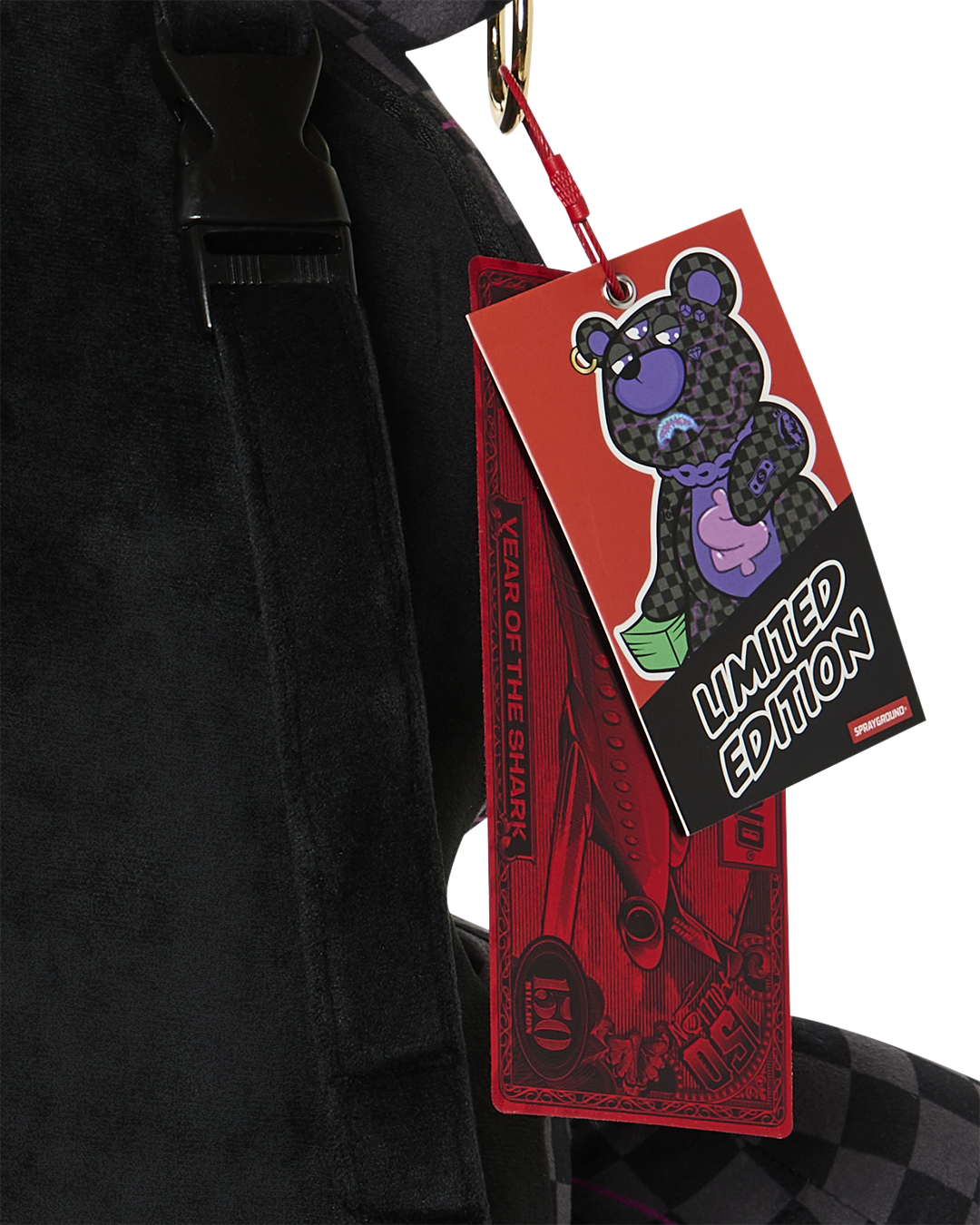 Limited Edition PURPLE SLIME SHARK MONEYBEAR BACKPACK