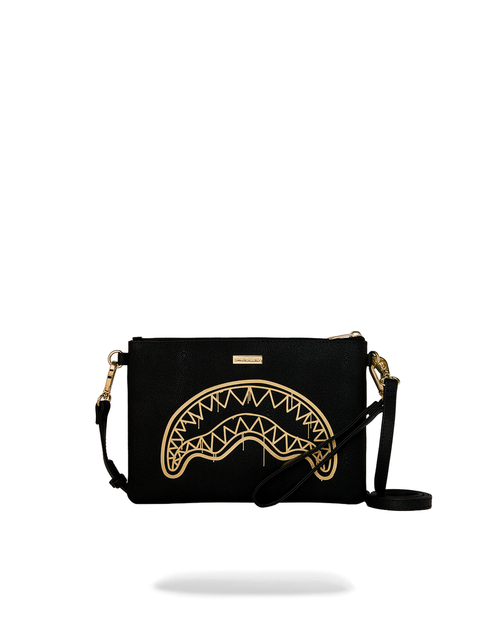 Limited Edition GOLD FANG CROSSOVER CLUTCH