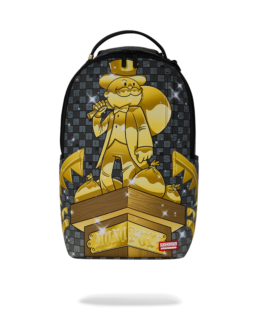Limited Edition MONOPOLY COLLAB - GET THE GOLD BACKPACK