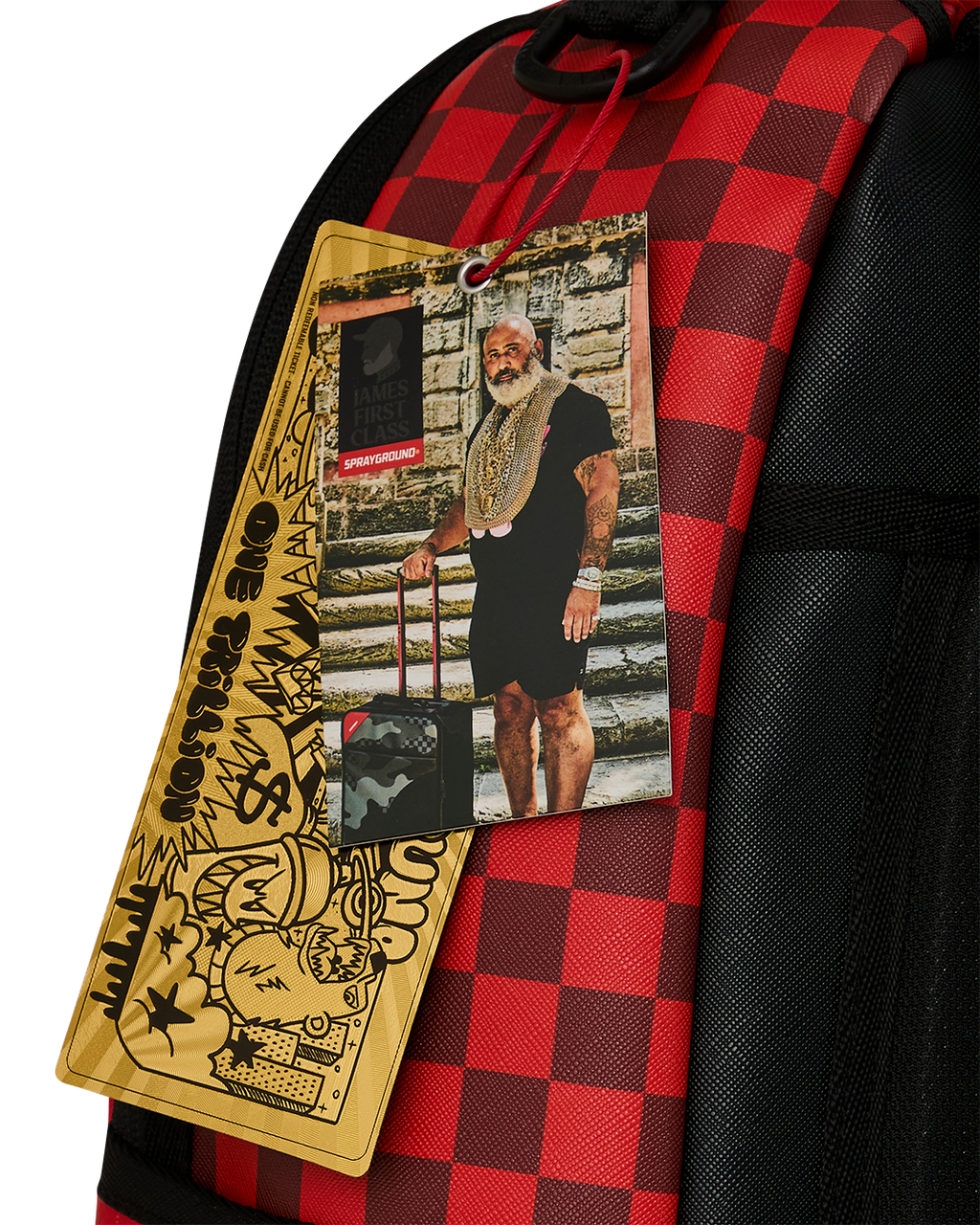 Limited Edition JAMES FIRST CLASS RED BACKPACK