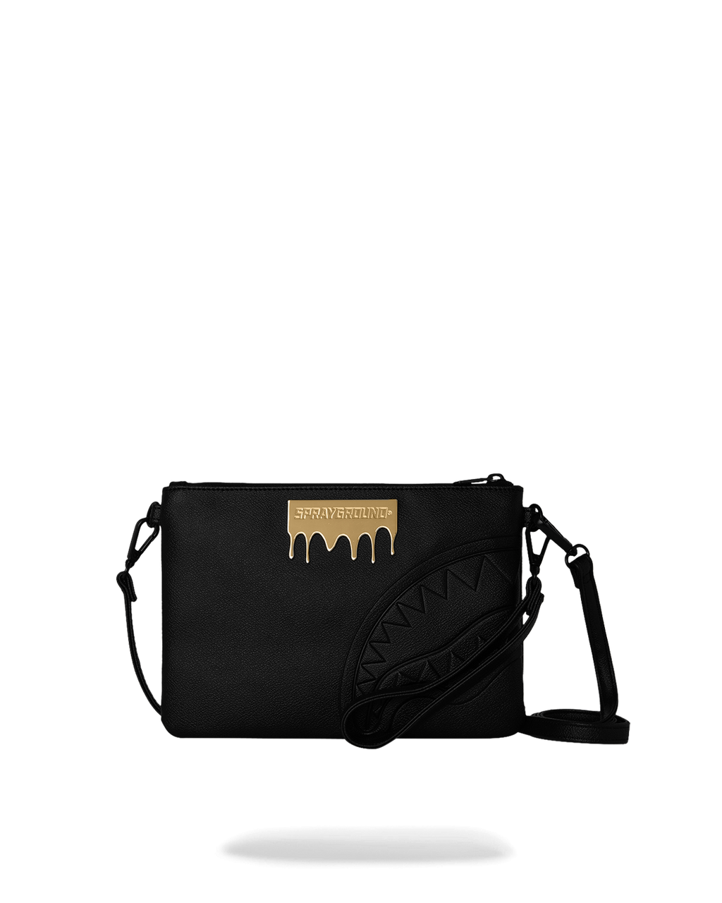 Limited Edition GOLD BRICK DRIP CROSSOVER CLUTCH