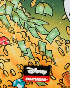 Limited Edition SCROOGE MCDUCK OFFICIAL COLLAB - MONEY RIDER BACKPACK