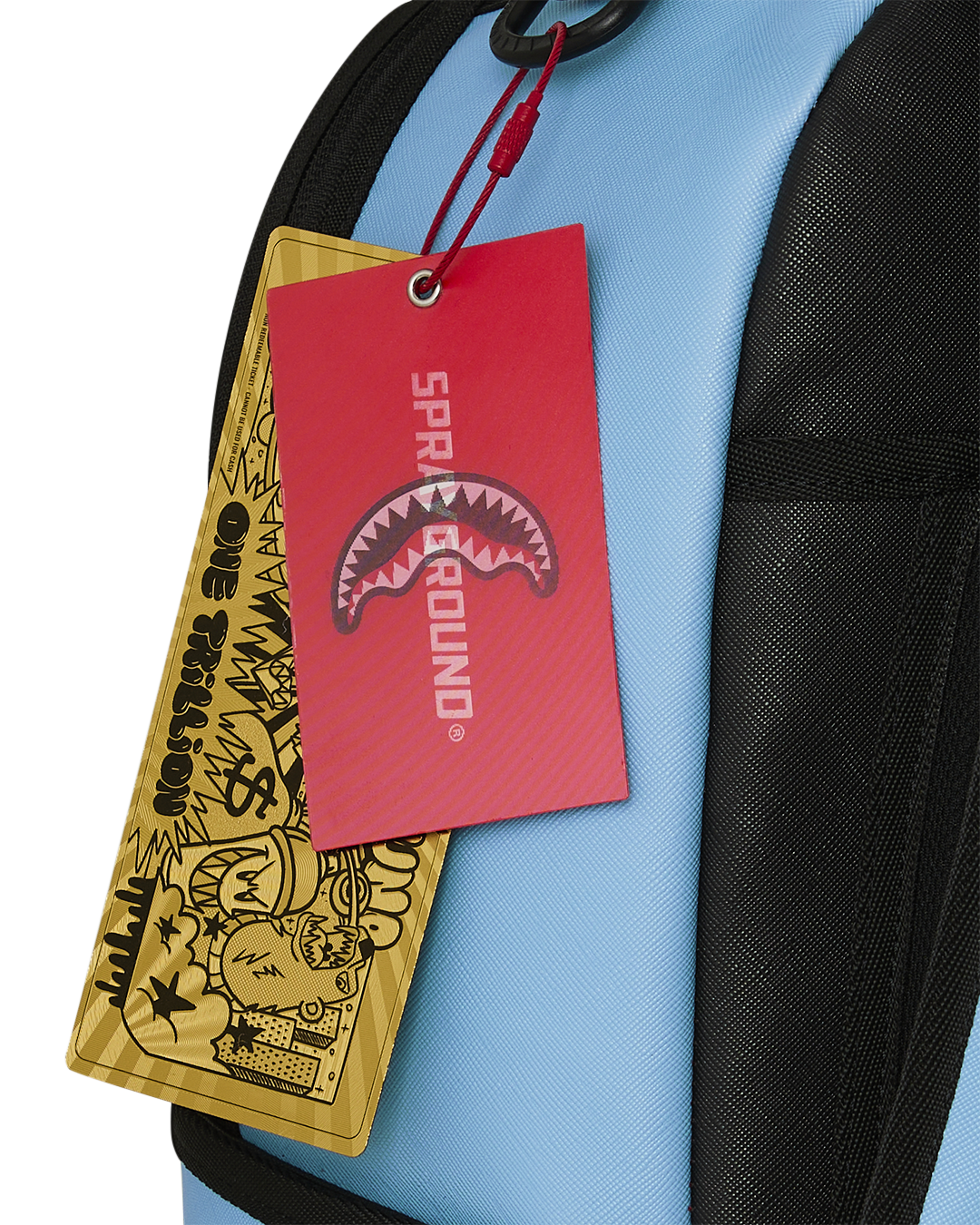 Limited Edition SHARK CENTRAL BUBBLE SHARK SKY BLU BACKPACK