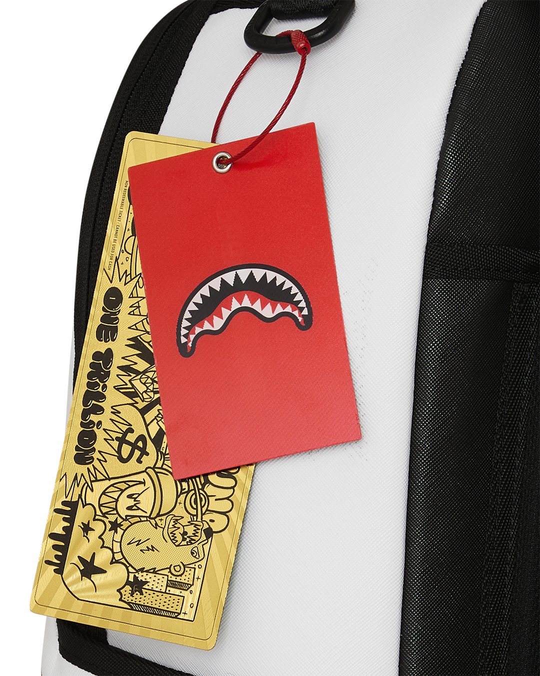 Limited Edition SHARK CENTRAL BUBBLE SHARK WHT BACKPACK