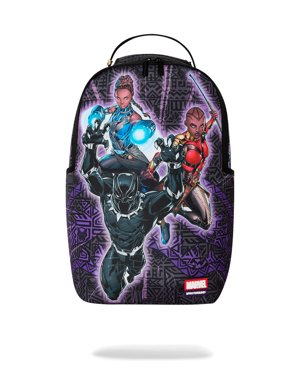 Limited Edition BLACK PANTHER OFFICIAL COLLAB - NEVER BACK DOWN BACKPACK