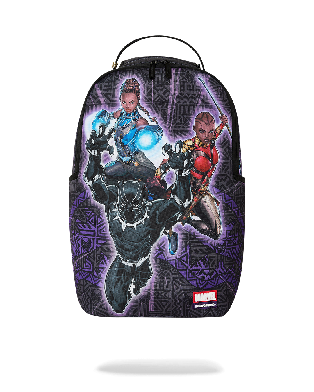 Limited Edition BLACK PANTHER OFFICIAL COLLAB - NEVER BACK DOWN BACKPACK
