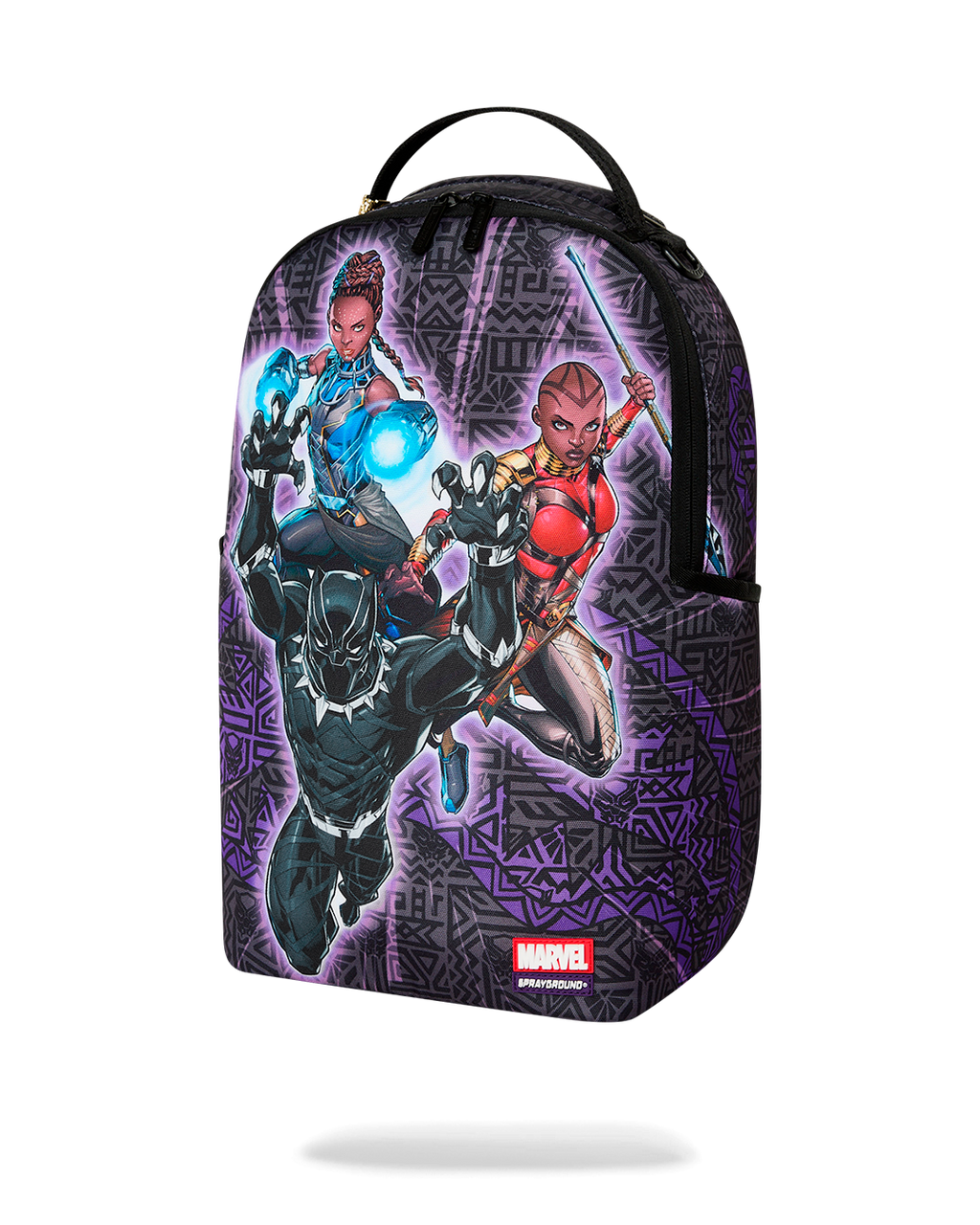 Limited Edition BLACK PANTHER OFFICIAL COLLAB - NEVER BACK DOWN BACKPACK