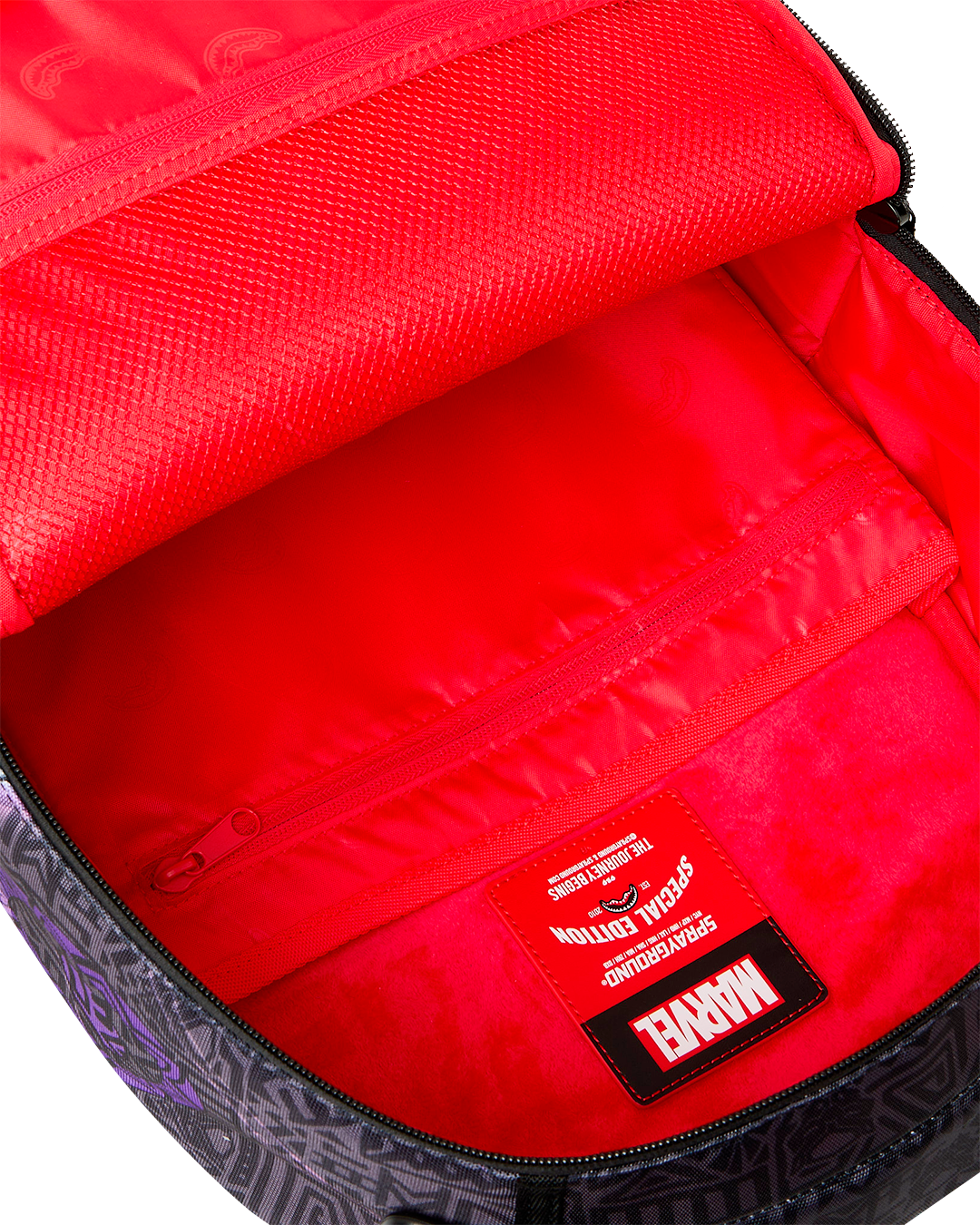 Limited Edition BLACK PANTHER OFFICIAL COLLAB - NEVER BACK DOWN BACKPACK