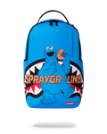 Limited Edition SESAME STREET COOKIE MONSTER TAKE A BITE BACKPACK