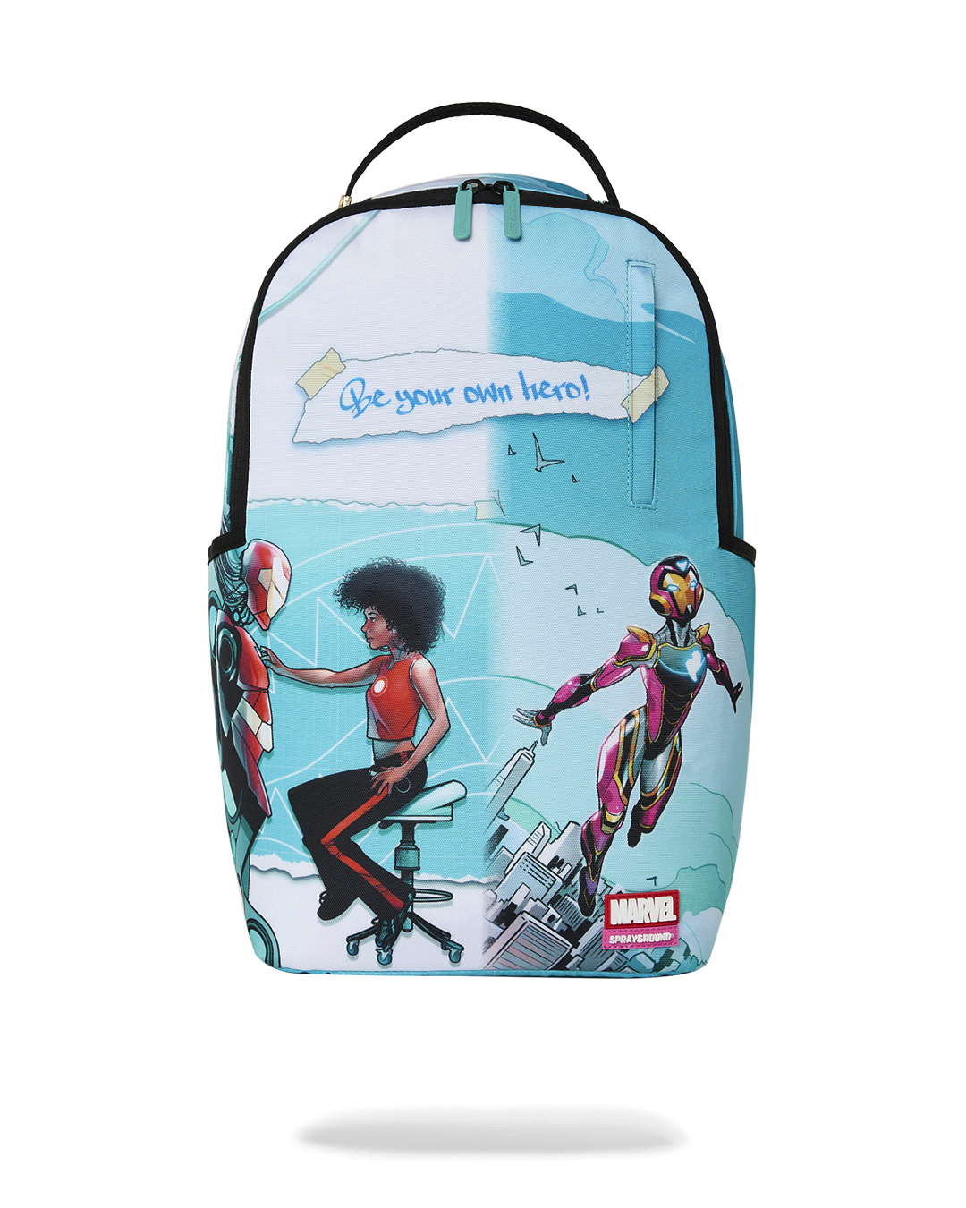 Limited Edition MARVEL IRON HEART OFFICIAL COLLAB - BE YOUR OWN HERO BACKPACK