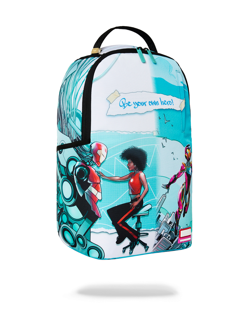 Limited Edition MARVEL IRON HEART OFFICIAL COLLAB - BE YOUR OWN HERO BACKPACK