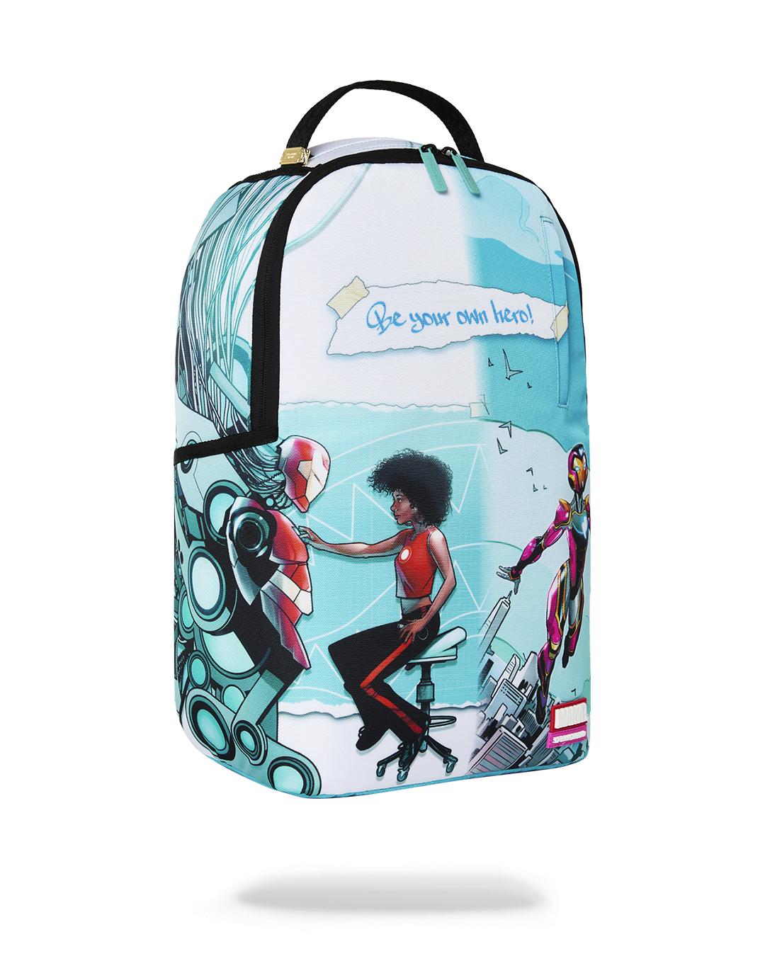 Limited Edition MARVEL IRON HEART OFFICIAL COLLAB - BE YOUR OWN HERO BACKPACK