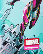 Limited Edition MARVEL IRON HEART OFFICIAL COLLAB - BE YOUR OWN HERO BACKPACK