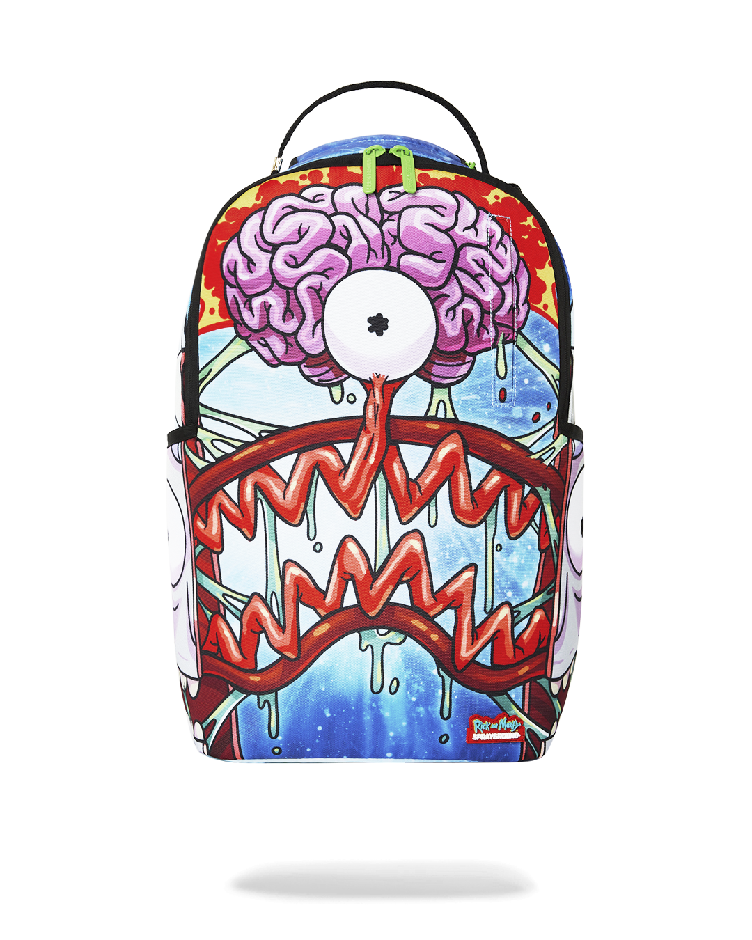 Limited Edition RICK AND MORTY SPLIT RICK HEAD GUTS BACKPACK